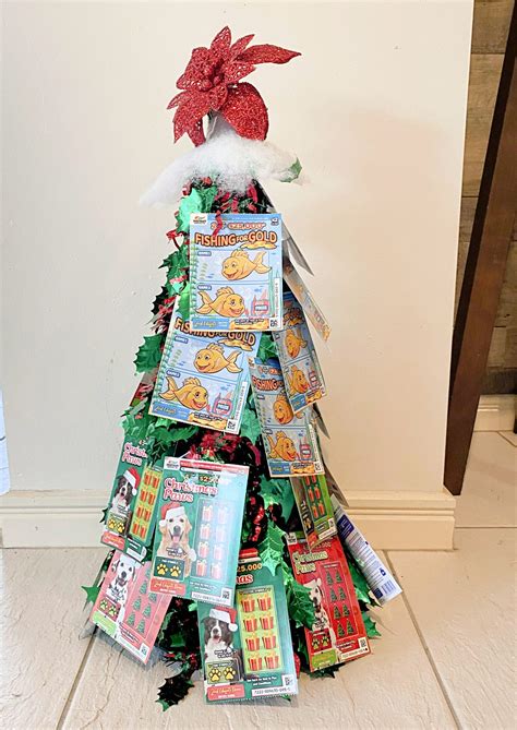 Scratchie Lottery Ticket Gift Tree — CraftBits.com.